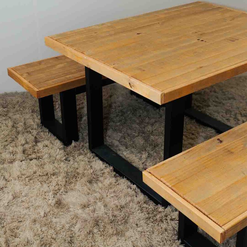 Juego de Comedor Pata U 1,60 Juego de Comedor Pata U 1,60