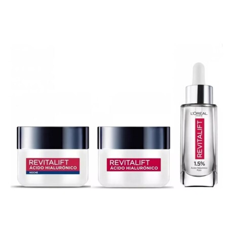 Pack L'Oreal Revitalift Crema día FPS 20 + Noche + Sérum Pack L'Oreal Revitalift Crema día FPS 20 + Noche + Sérum