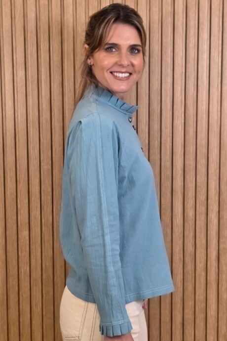 Camisa Mili Tourquesa