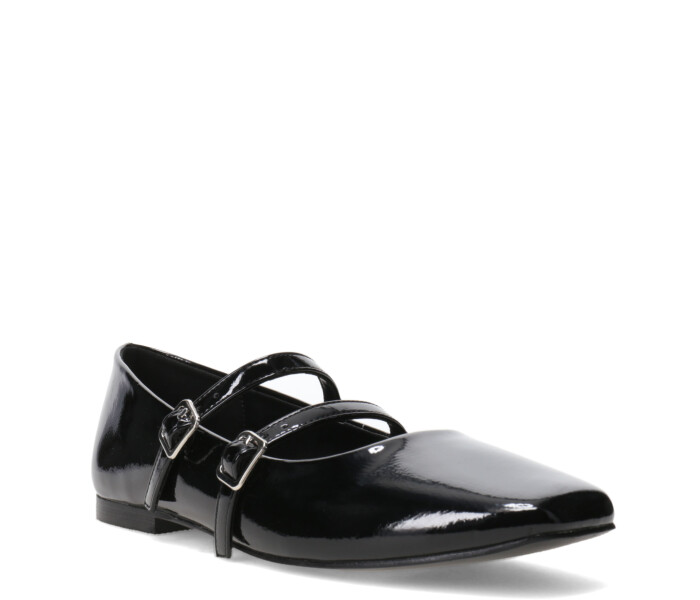 Balerinas de Mujer Miss Carol NOLIX con doble tira Negro