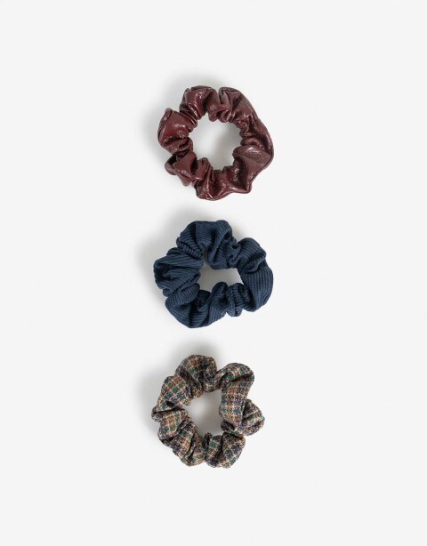 Skunzies Estampados Scrunchie - Combinacion Multicolor