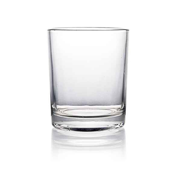 Vaso vidrio 240 ml rock H 8.5 cms Vaso vidrio 240 ml rock H 8.5 cms