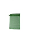 Bolsa organza 9x15 cm. VERDE