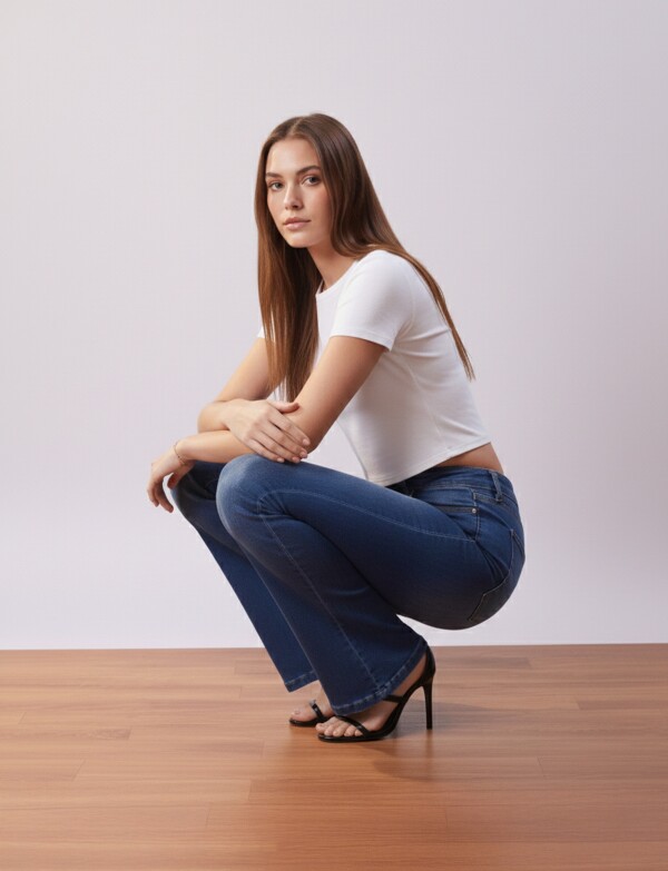 Jean Bootcut JEAN OSCURO