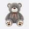 Oso Gigante XXL Gris