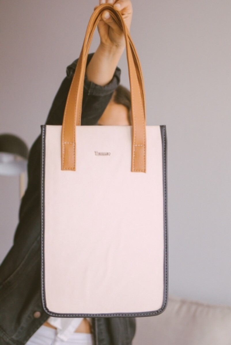 Matera bolsito Lisa - Crema 