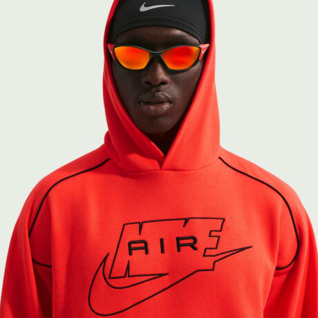 Canguro Nike Air de Hombre Rojo