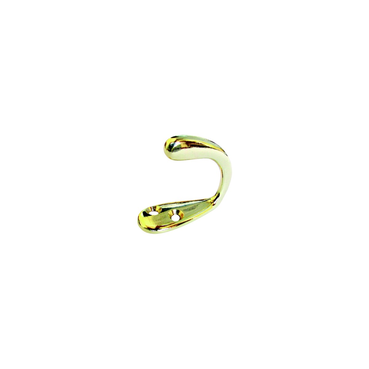 Percha simple Zamac dorado c/u 
