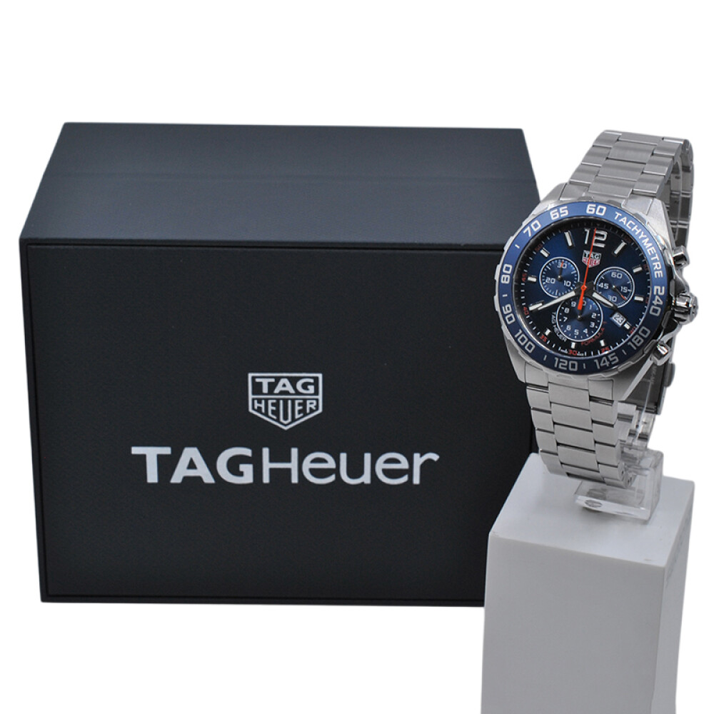 Tag Heuer Fórmula 1 Chronograph 43 mm quartz CAZ1014 con estuche y papeles Tag Heuer Fórmula 1 Chronograph 43 mm quartz CAZ1014 con estuche y papeles