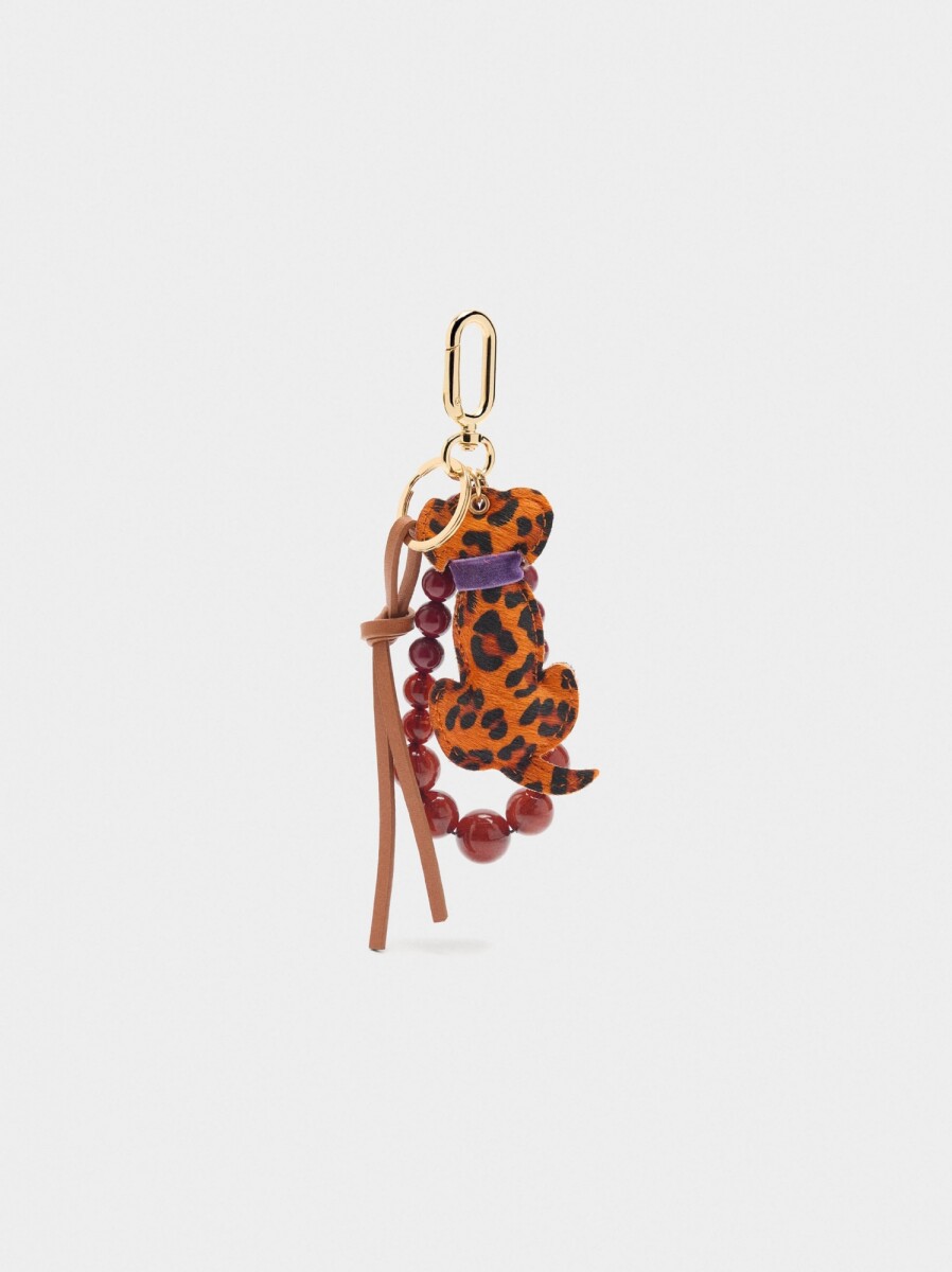 Llavero Charm Perro - multicolor 