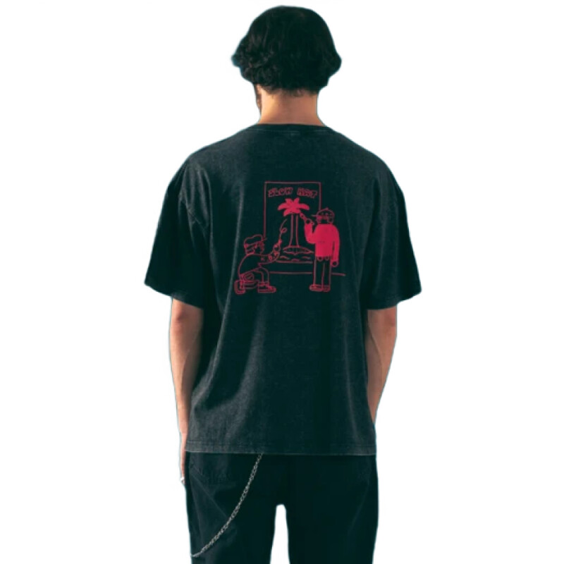 Remera Kaboa Gallery - Negro Remera Kaboa Gallery - Negro