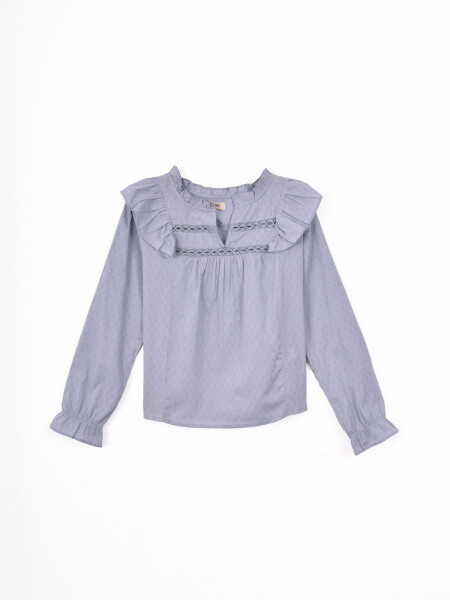 BLUSA GINERA CELESTE