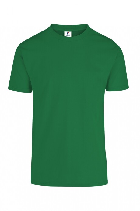 Camiseta a la base peso medio Verde jade