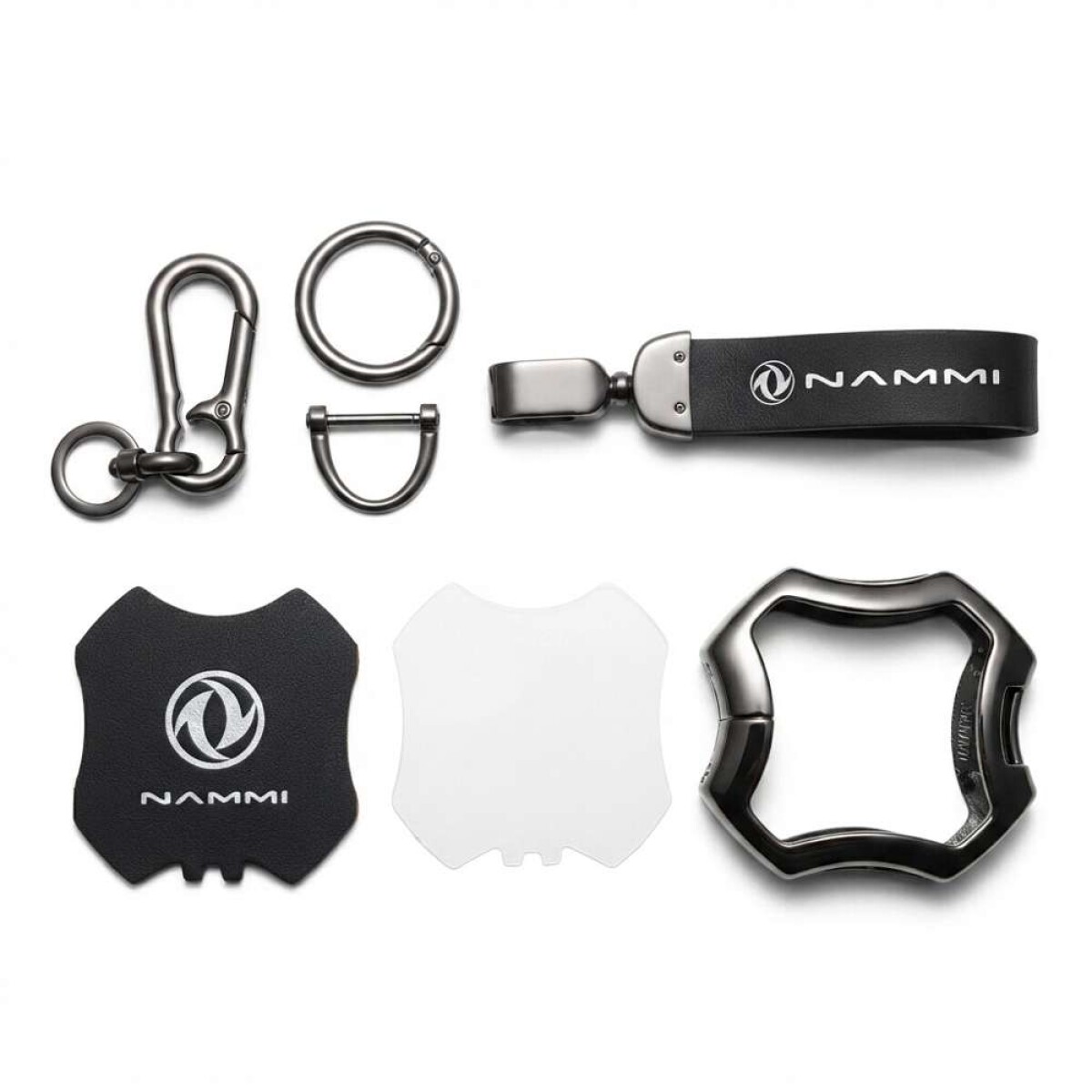 Llavero Para Nammi Con Forma De Estrella - Negro 