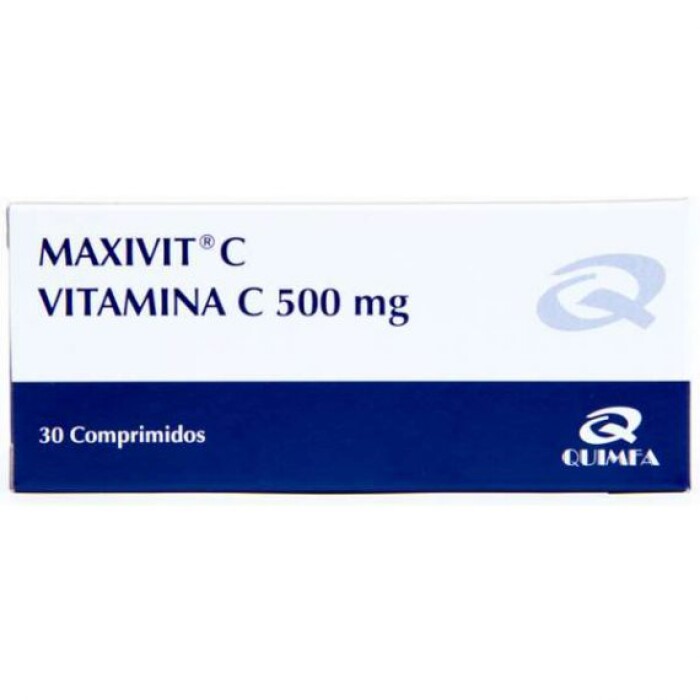 MAXIVIT C VITAMINA C CJ X 30 COMP. única