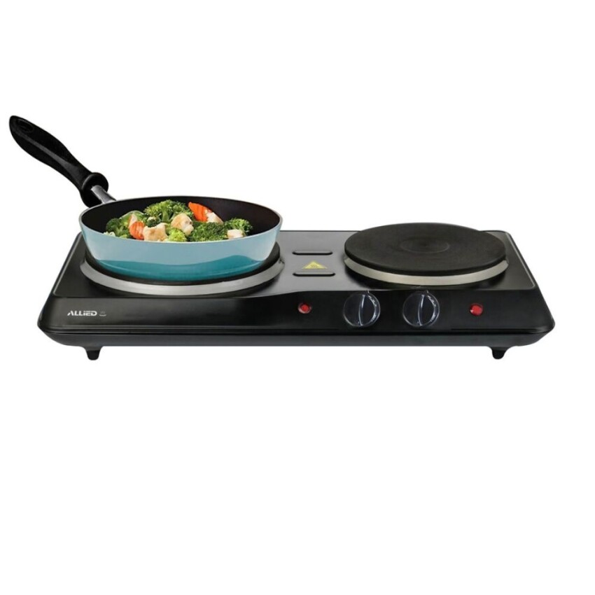 Anafe eléctrico Allied 2 discos AL-AN02 negro Anafe eléctrico Allied 2 discos AL-AN02 negro