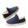 Pantufla de Felpa Super Abrigadas Antideslizante Unisex Azul