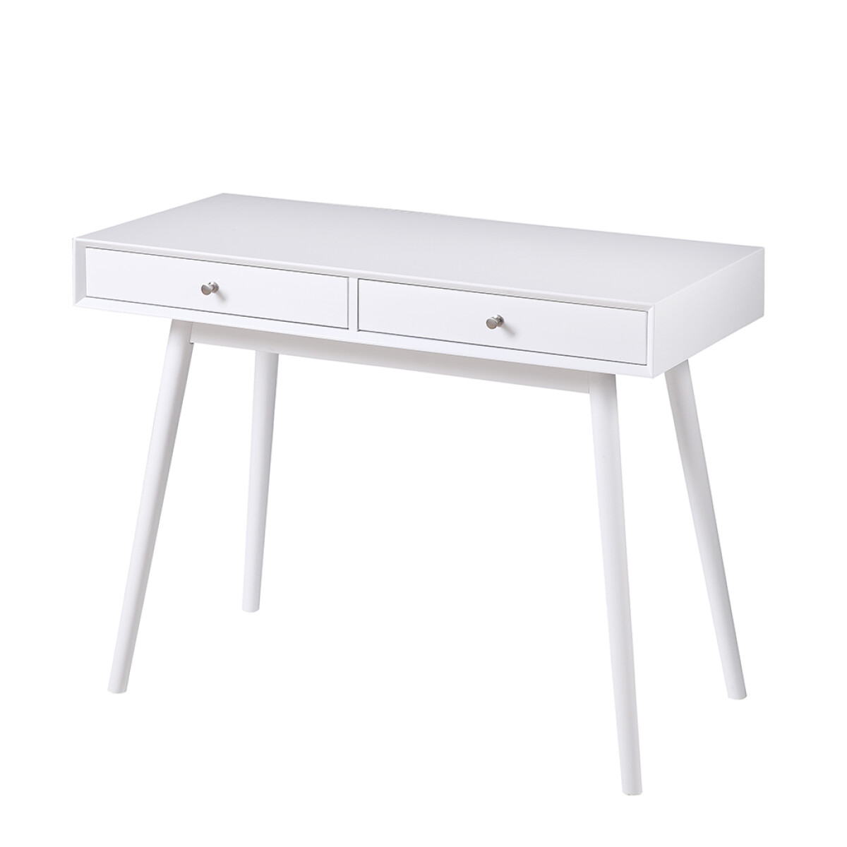 Escritorio Mdf 2 Cajones 100 X 48 X 76CM - BLANCO 