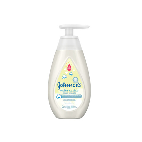 Jabón De Baño Líquido Johnson's Baby Para Recién Nacido 200 Ml Jabón De Baño Líquido Johnson's Baby Para Recién Nacido 200 Ml