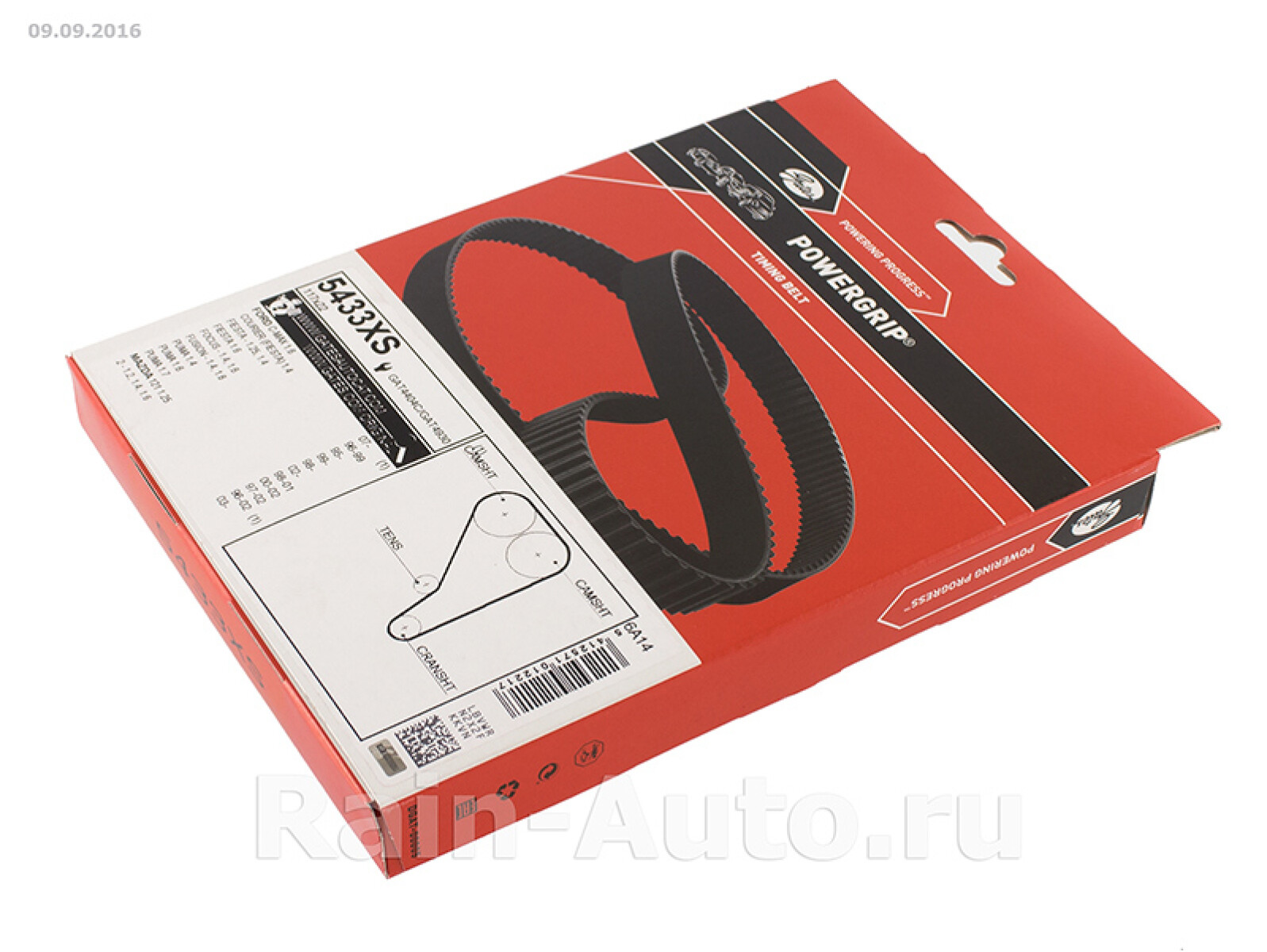 CORREA DISTRIBUCION FORD FIESTA ECOSPORT FOCUS 1.6 16V 12/ GATES 