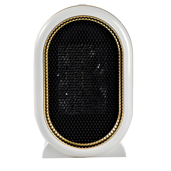 Estufa Caloventilador Calefactor Eléctrico Portatil 1200w Color Blanco