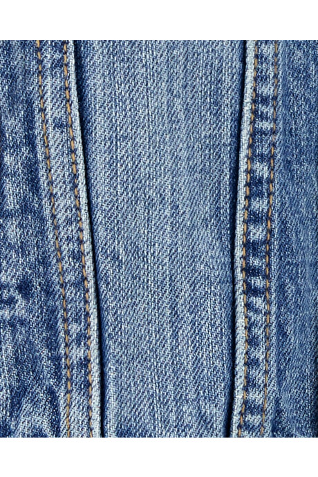 Campera jean clásica. Talles 2-5T Sin color