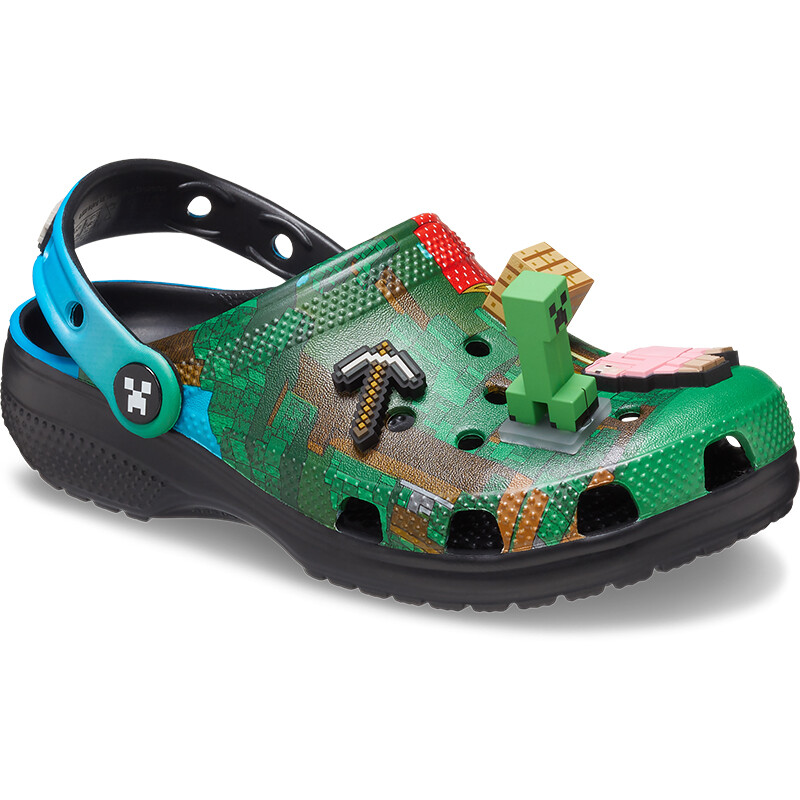 Crocs Classic Clog Minecraft Multicolor