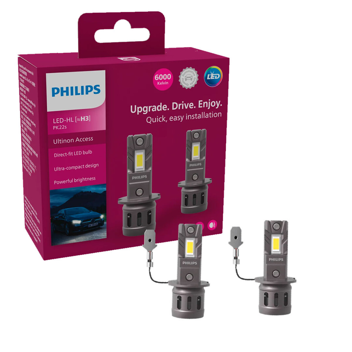 LAMPARA - LED H3 11336 ULTINON ACCESS PHILIPS 