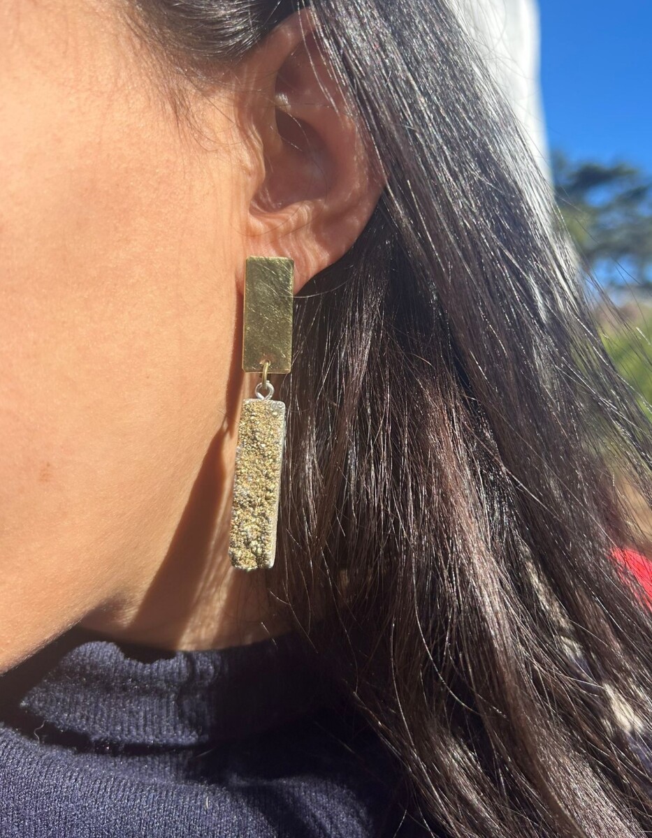 Mini Earrings - Dorada 