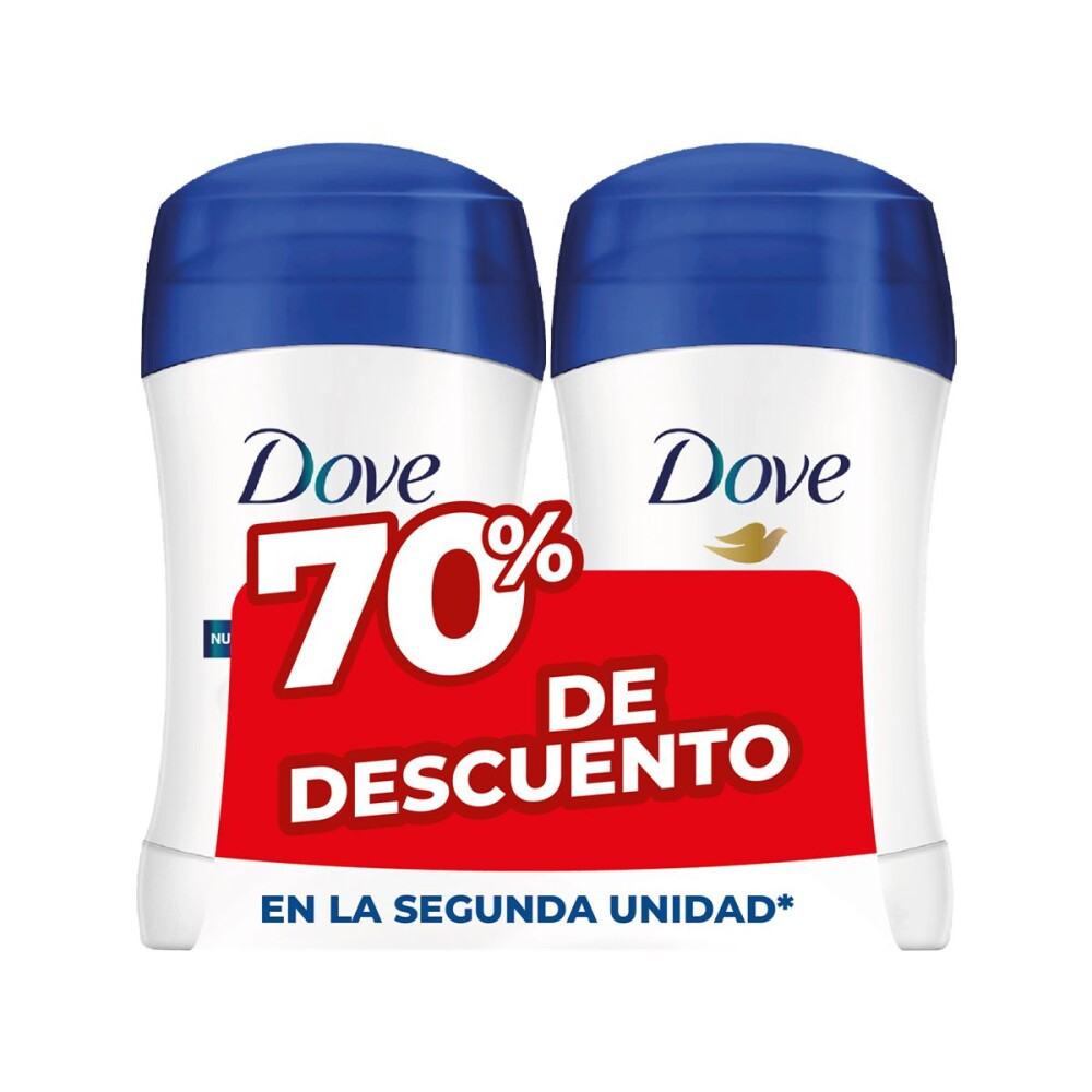 DOVE DEO STICK ORIGINAL X 2 única
