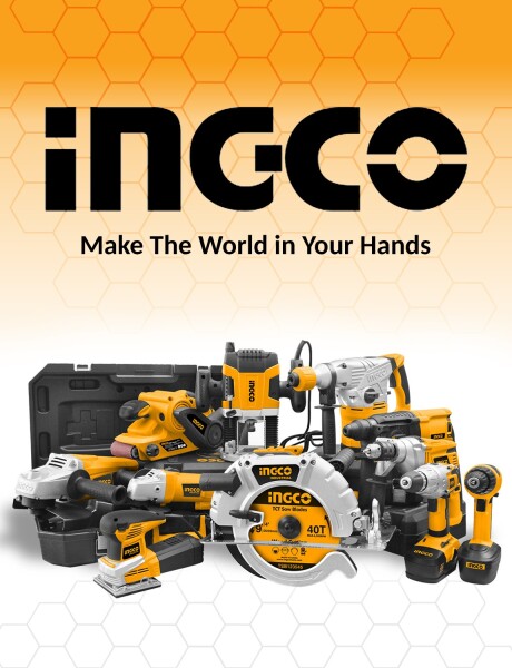 Escuadra magnética combinada Ingco con trazador de líneas Escuadra magnética combinada Ingco con trazador de líneas
