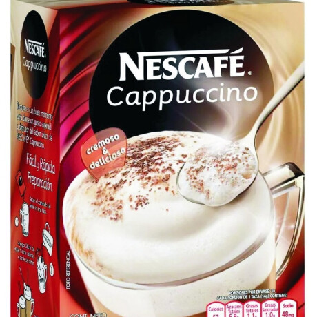 CAPPUCCINO NESCAFE CLASICO X 10 CAPPUCCINO NESCAFE CLASICO X 10