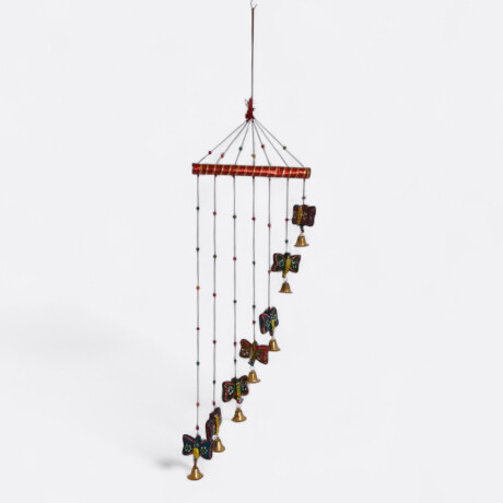 Campana de Viento Oriental Mariposa