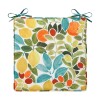 COJIN CUAD ESTAMP LIMON 40X40X5CM P/SILLA Unica