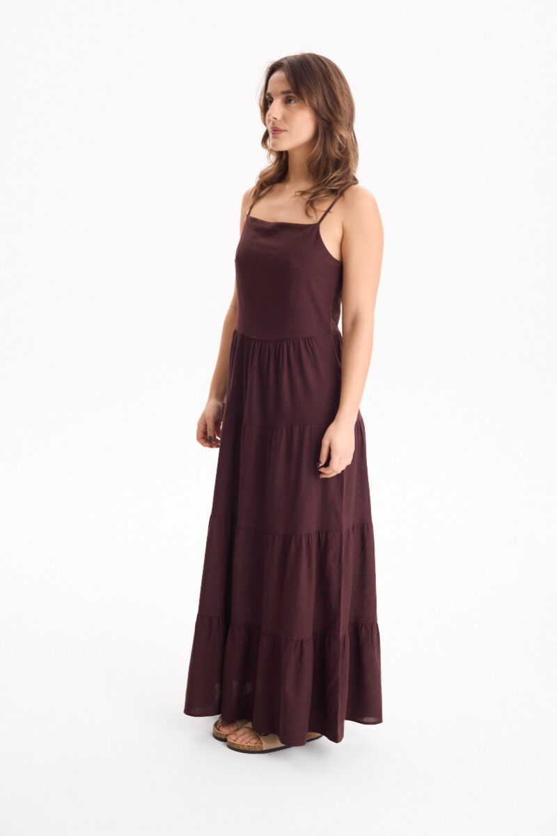 Vestido Venice Marron