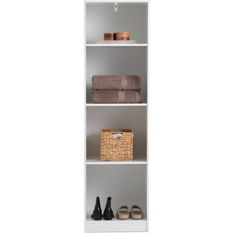 Armario FANDRUP 50x176 1 puerta blanco Blanco