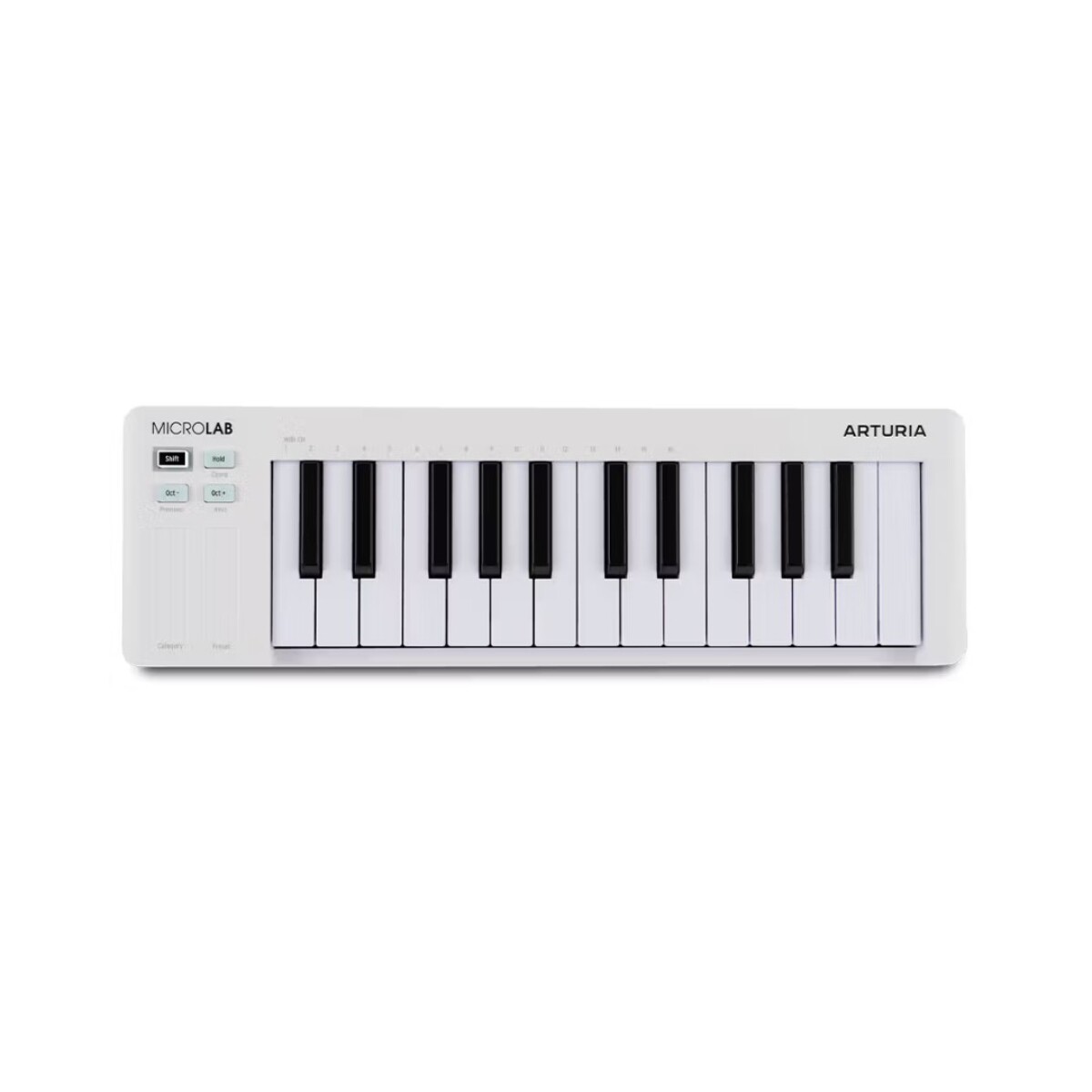 Controlador Midi Arturia Microlab 3 25 Teclas White 