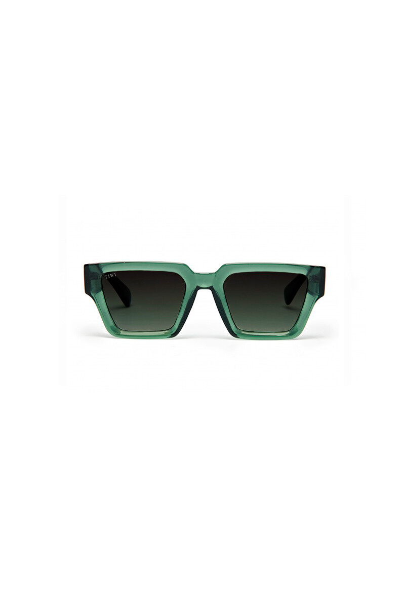 Lentes Tiwi Tokio - Crystal Green With Green Gradient Lenses(flat+ar) 