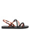 Sandalias de Mujer Ipanema Diversa Verao Sand Negro - Marrón