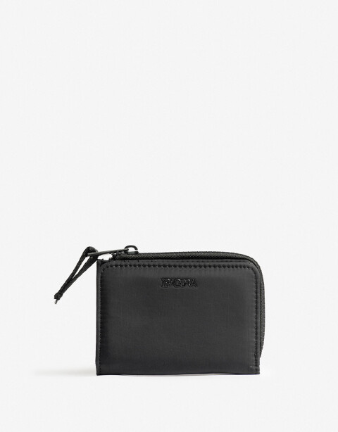 Billetera Nylon Billetera De Material Reciclado - Negro