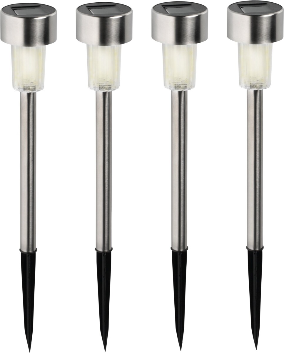 Lámpara solar ALK Ø6xA37cm 4 unidades 