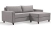 Sofá con Chaise DESIREÉ Gris