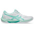 Zapatillas Voley Gel-Rocket 12 Mujer White/fresh Ice