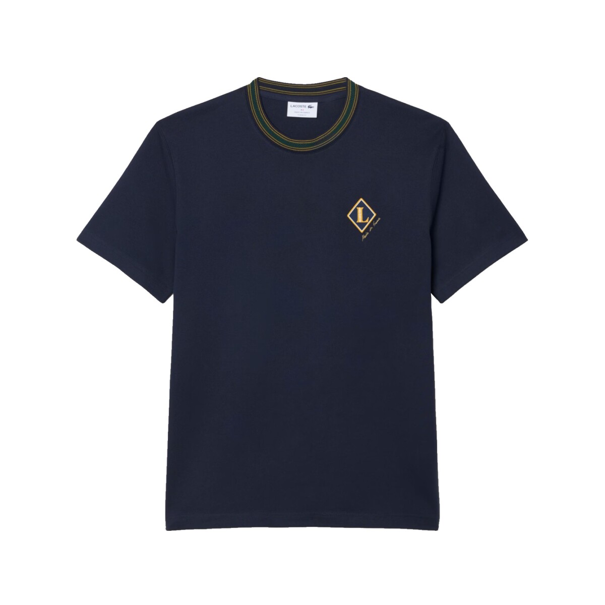 Remera Lacoste Made in France con Insignia - MXQ 