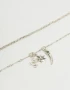 Collares Cortos Bañada en Plata Collar Bañado En Plata - Plateado