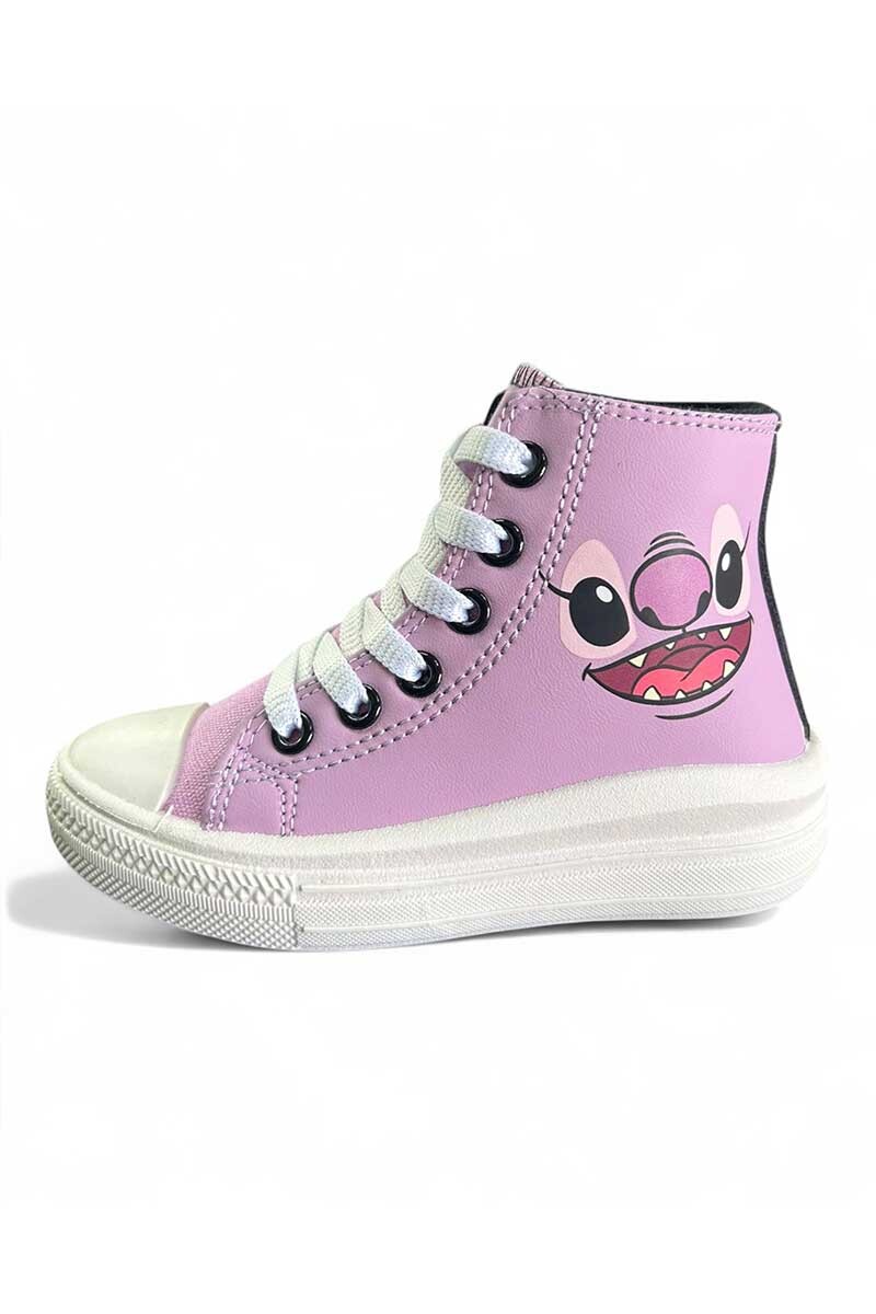 BOTA DEPORTIVA NIÑA STITCH Rosa-viejo