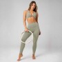 Top Pureluxe Plunge Low Impact Bra Mujer Seagrass