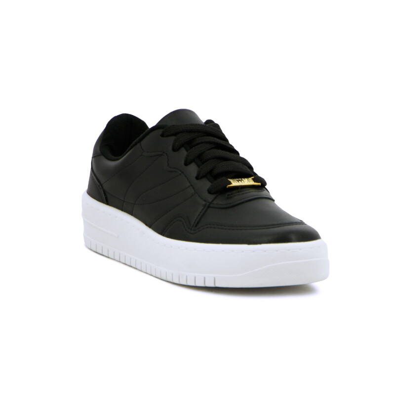 Championes Vizzano Mujer Casual Negro-blanco
