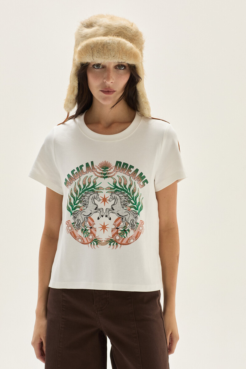 Remera Dreams Blanco