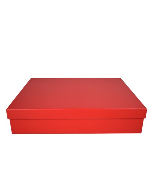Caja Rigida 35,5 x 45 x 10 ROJO